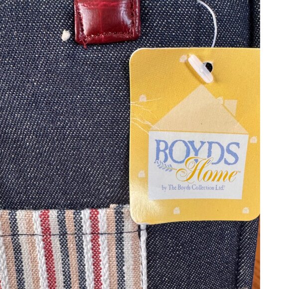 Boyds Bears Club Collection 2007 Denim Tote Bag NEW - Picture 5 of 8